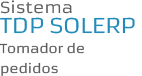 tdp solerp